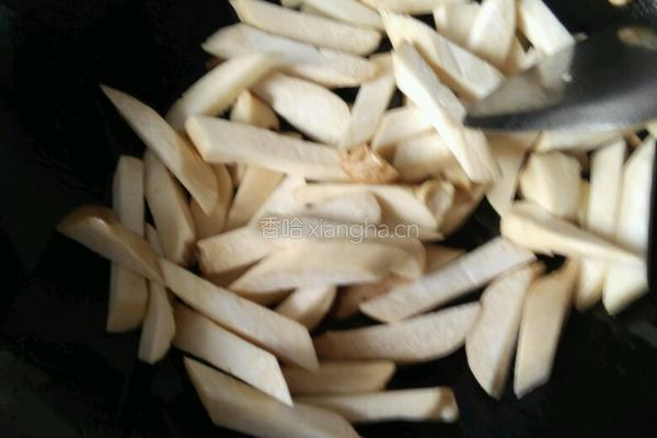 素炒杏鲍菇的做法图解3
