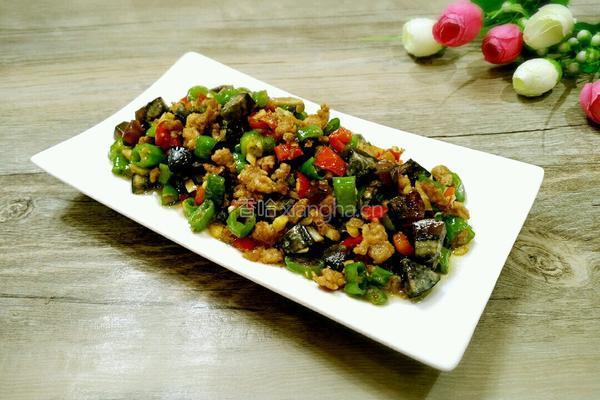 尖椒皮蛋炒肉末的做法图解8