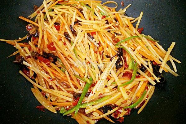 鱼香土豆丝的做法图解8