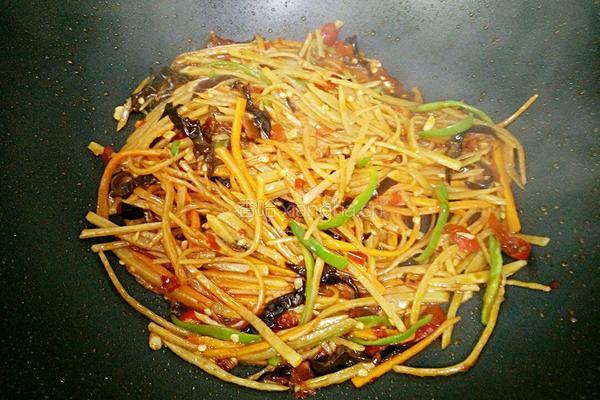 鱼香土豆丝的做法图解9