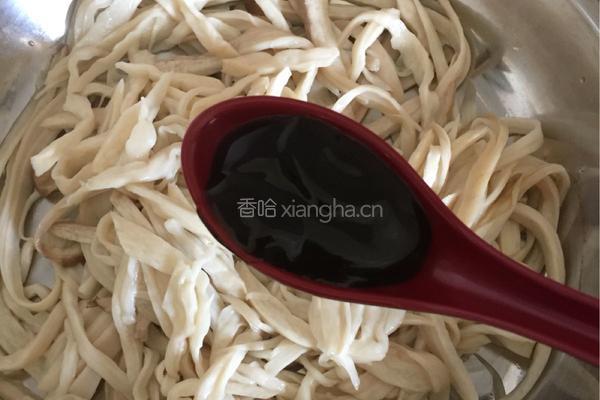 凉拌杏鲍菇的做法图解4