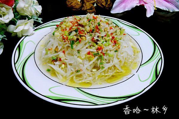 清脆白萝卜丝的做法图解17