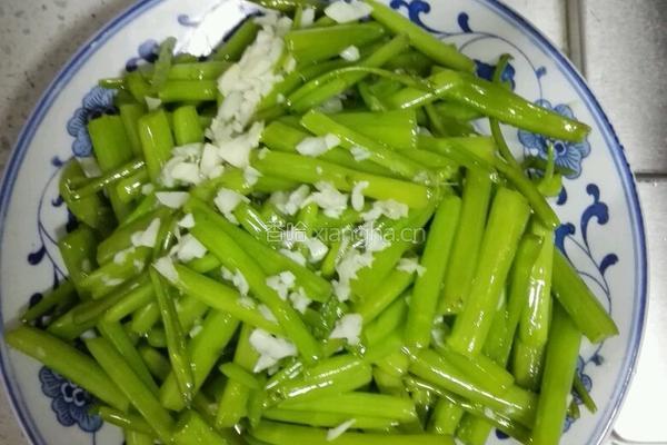 蒜泥空心菜的做法图解4