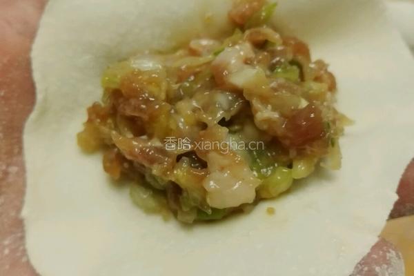 猪肉白菜锅贴的做法图解9
