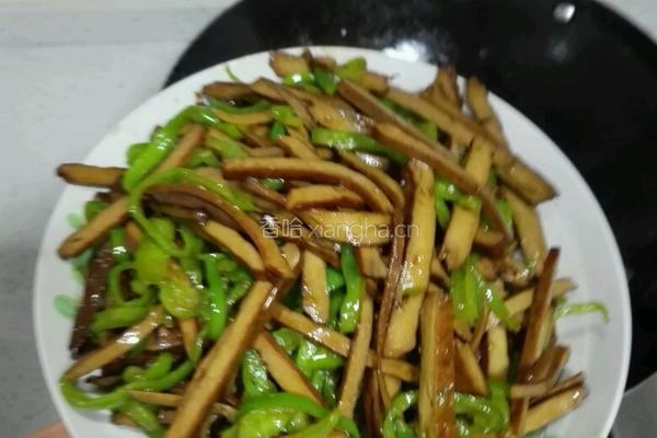 青椒茶干
