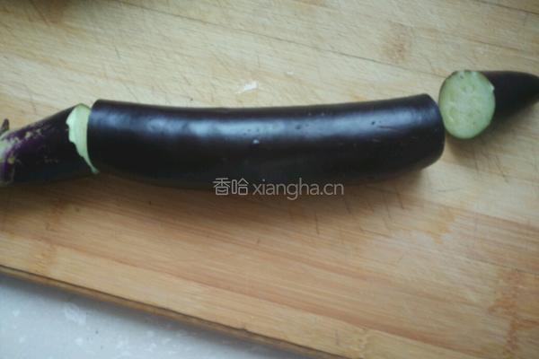 茄子塞肉的做法图解2