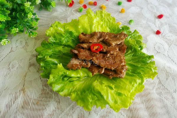 黑椒烤牛肉的做法图解10