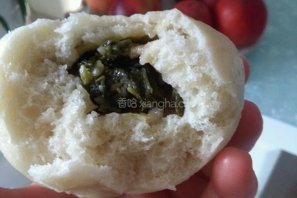 葱苗猪肉馅包子的做法图解11