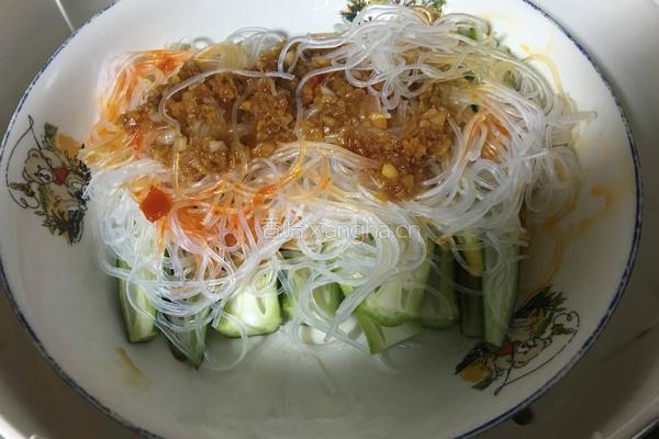 蒜蓉秋葵粉丝的做法图解11