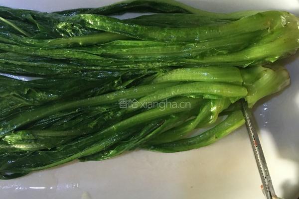 油泼油麦菜（蒜香）的做法图解2