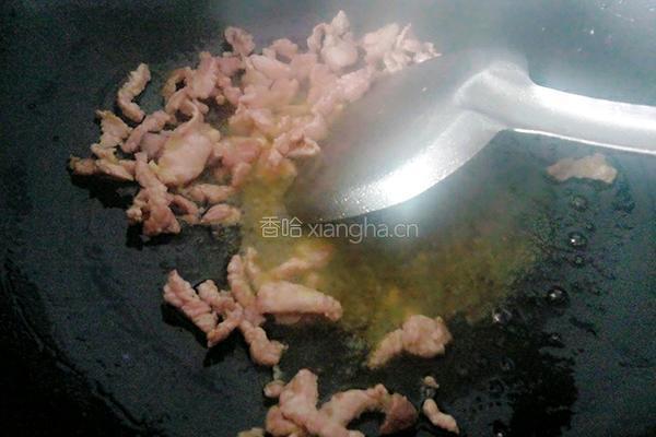 土豆丝炒肉的做法图解4
