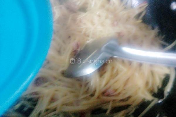 土豆丝炒肉的做法图解9