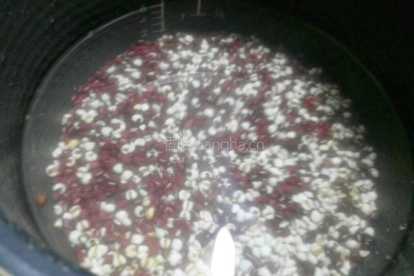 红豆薏米汤的做法图解4
