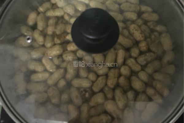 盐水煮花生的做法图解4