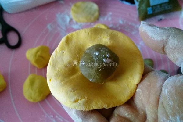 南瓜糯米饼的做法图解10