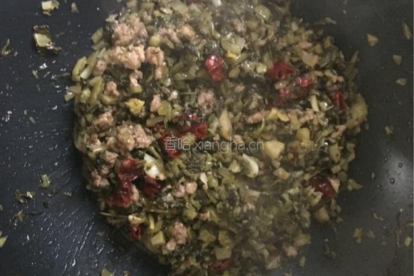 酸菜肉末的做法图解12
