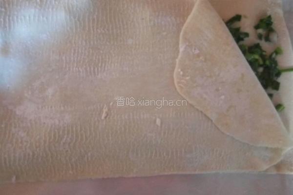 韭菜饼的做法图解7