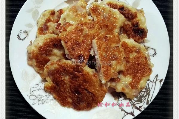香煎虾饼的做法图解6