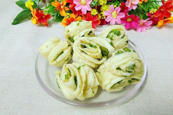 葱油花卷的做法图解25