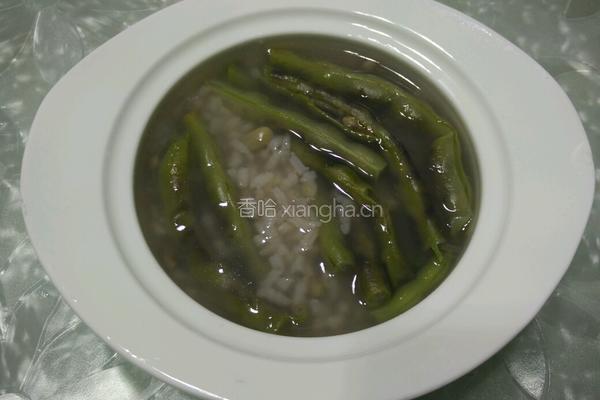 豇豆稀饭的做法图解3