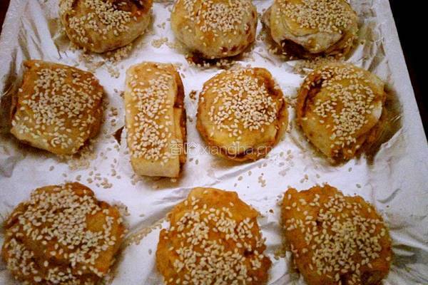 红糖麻酱烧饼的做法图解15