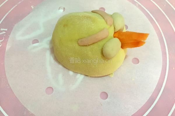 愤怒的小鸟馒头的做法图解8