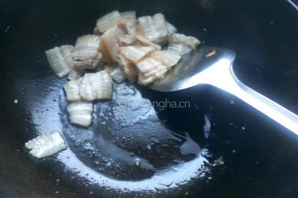 青椒炒回锅肉的做法图解5