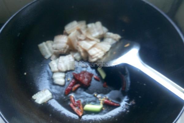 青椒炒回锅肉的做法图解6