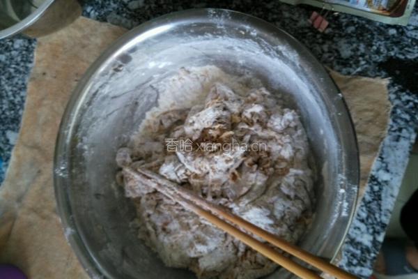 红糖红枣花馒头的做法图解5