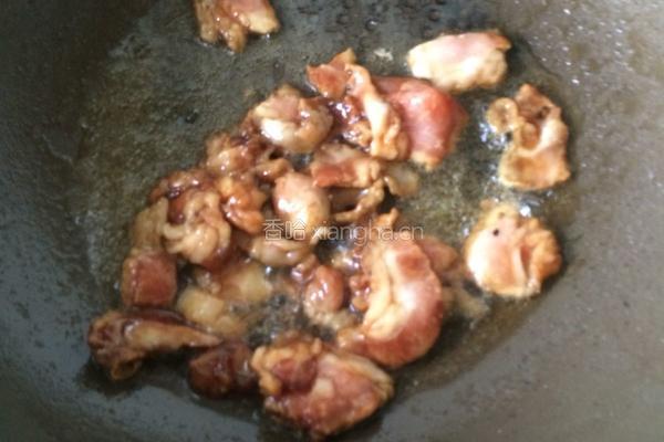豆角焖面的做法图解4