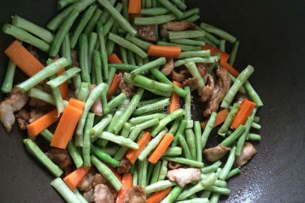 豆角焖面的做法图解5