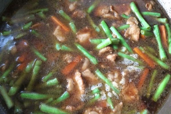 豆角焖面的做法图解6