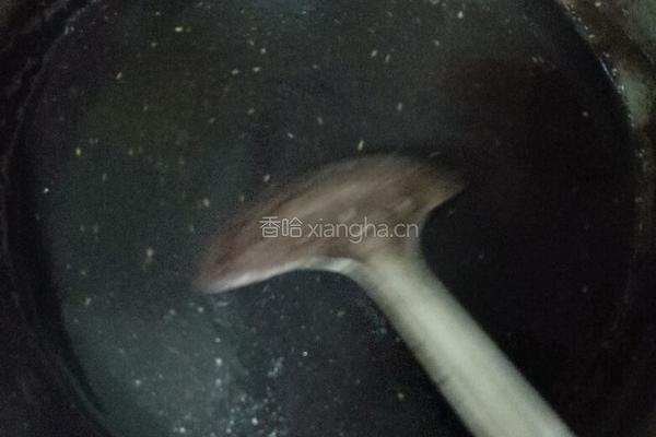 黑米芝麻糊的做法图解5