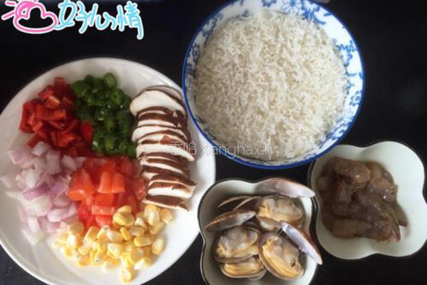 海鲜芝士焗饭的做法图解10