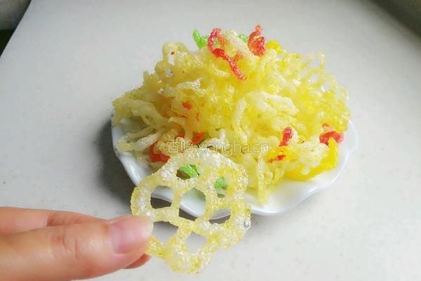 炸虾片的做法图解5