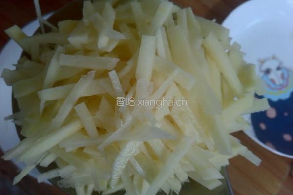 洋葱土豆丝饼的做法图解4
