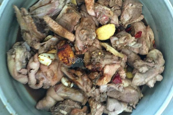 红烧鹅肉的做法图解3