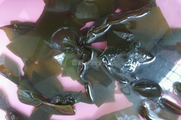 卤海带的做法图解1