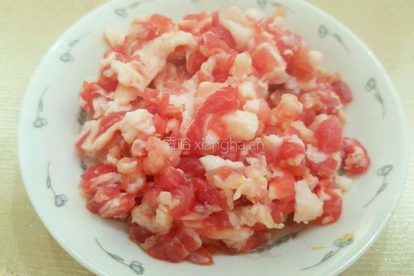 胡萝卜黄豆炒肉末的做法图解3