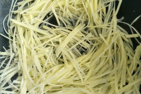 醋溜土豆丝的做法图解4