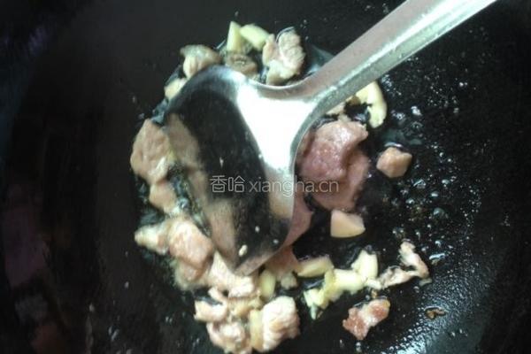 丝瓜炒肉的做法图解3