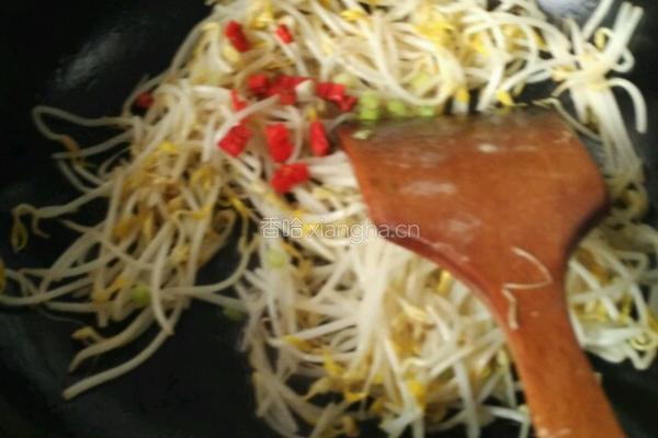 爽口绿豆芽的做法图解5
