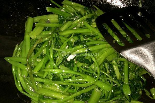 空心菜的做法图解4