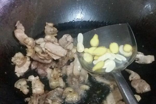 花菜炒肉的做法图解8
