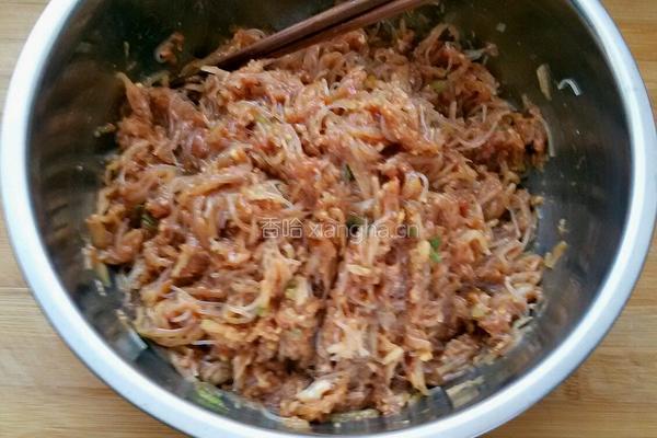 白萝卜猪肉馅饼的做法图解8