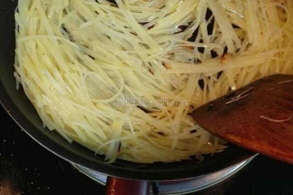 青椒土豆丝的做法图解5