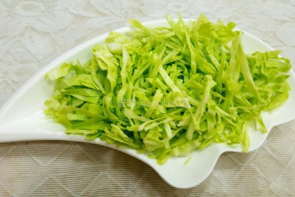卷心菜炒牛肉的做法图解4