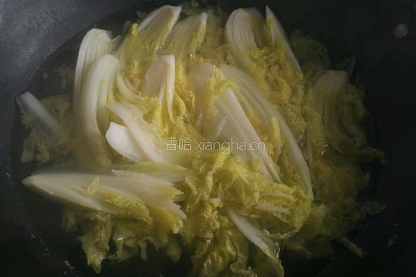 蒜蓉粉丝娃娃菜的做法图解4