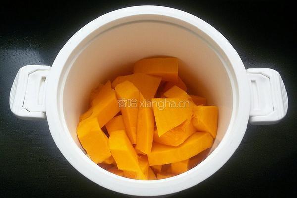 南瓜发糕的做法图解2