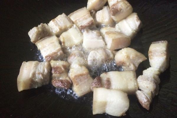 香菇煲花肉的做法图解6